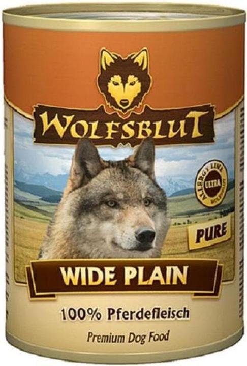 Wolfsblut Nourriture humide Dog Wide Plain Pure Adult, 395 g (Adulte, 1 pcs, 440 g)