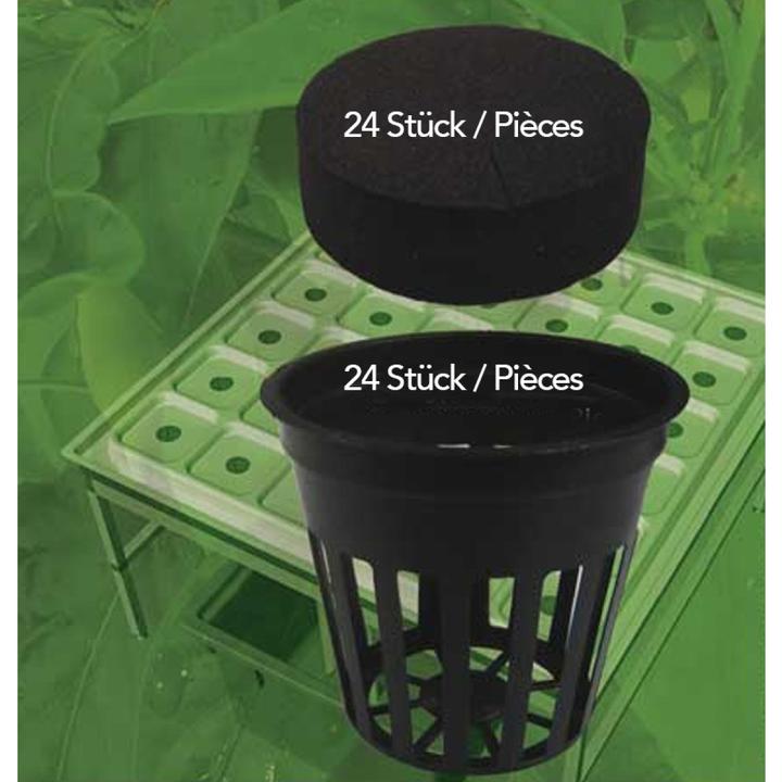Produktbild Grow Tool Gitternetztopf-Set für GrowSystems 1.0 - 24 Stk