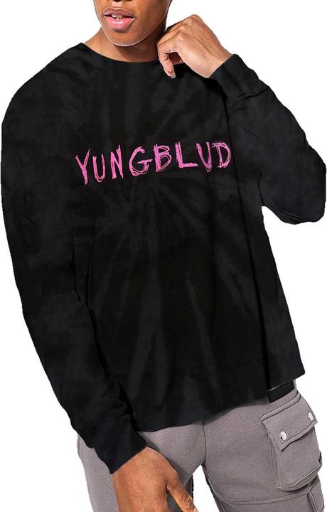 Yungblud Scratch Logo (Dip Dye) (Longsleeve) (XXL)