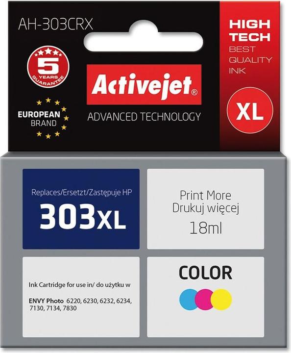 Actual product image Activejet AH-9303CRX (M, Y, C)