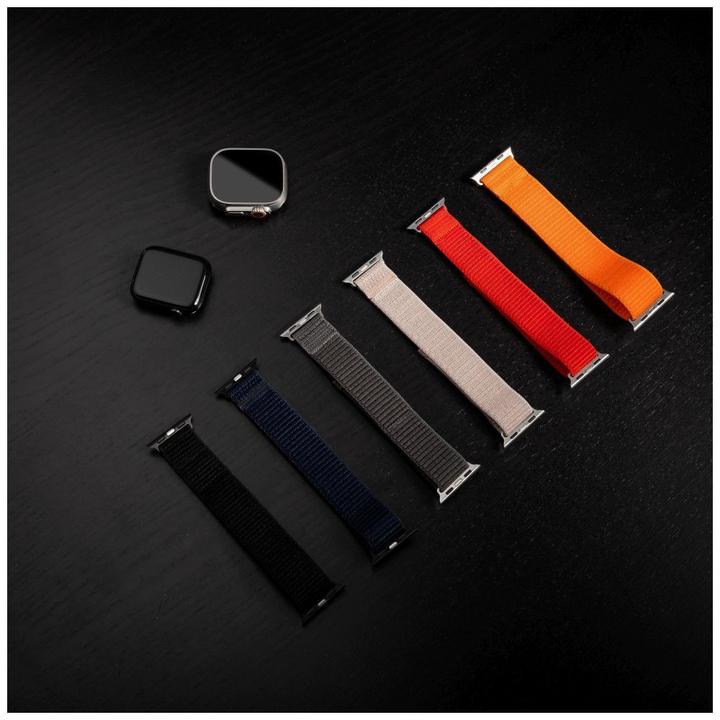 Productafbeelding Fixed Apple Watch Ultra 49 mm Nylon bandje, oranje