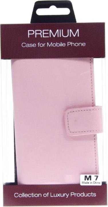 Image du produit OEM Slim Leather Book Case for HTC M7 for - rose 4250710548125 (HTC One)
