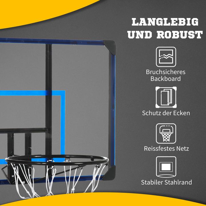 Actual product image SportNow Basketball hoop with unbreakable backboard