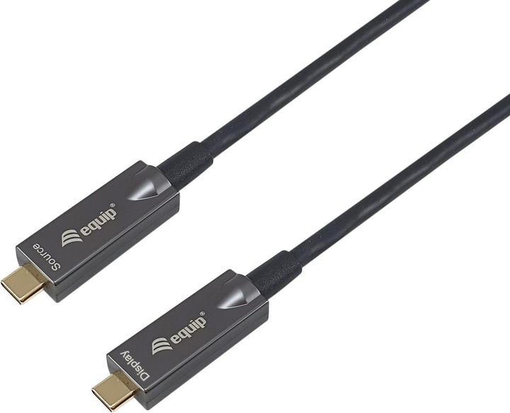 Actual product image equip USB cable 3.2 C -> C St/St 10.00m 4K/60Hz bw (10 m, USB 3.2 Gen 2)