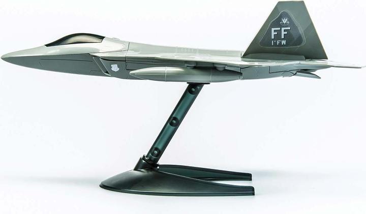 Actual product image Airfix Kit F22 Raptor Quick Build
