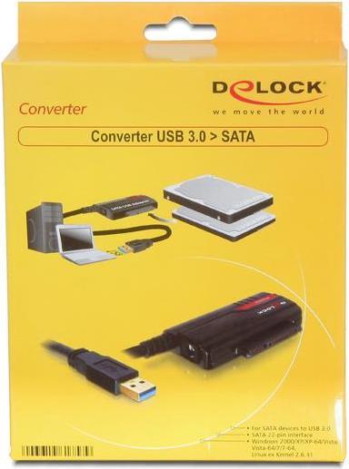 Produktbild Delock Konverter USB 3.0 zu (867 Mbit/s)