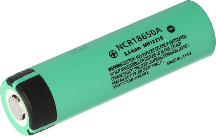 Image du produit Panasonic Batterie NCR18650A non protégée (3100 mAh)