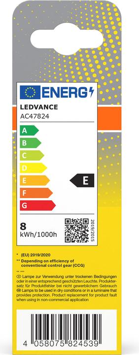 Label énergétique Osram Dulux D (G24d, 7.50 W, 870 lm, 1 x, E)
