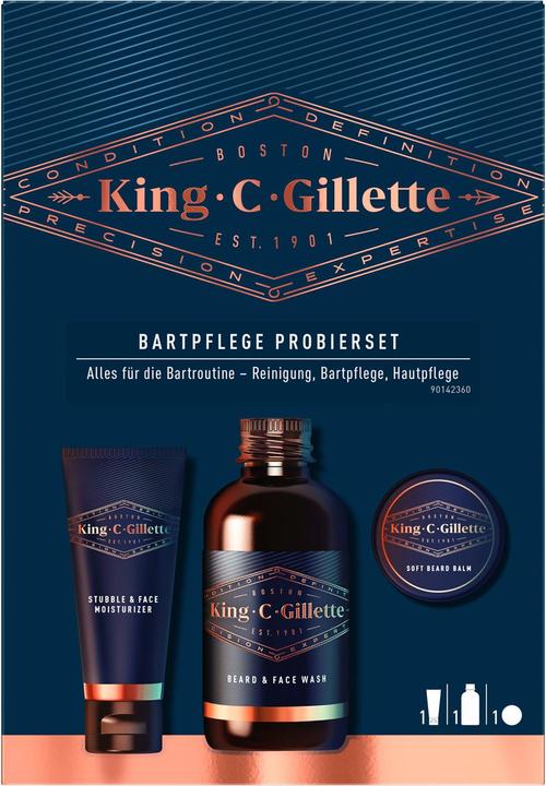 Produktbild King C. Gillette Mini-Probier- Und Geschenkset