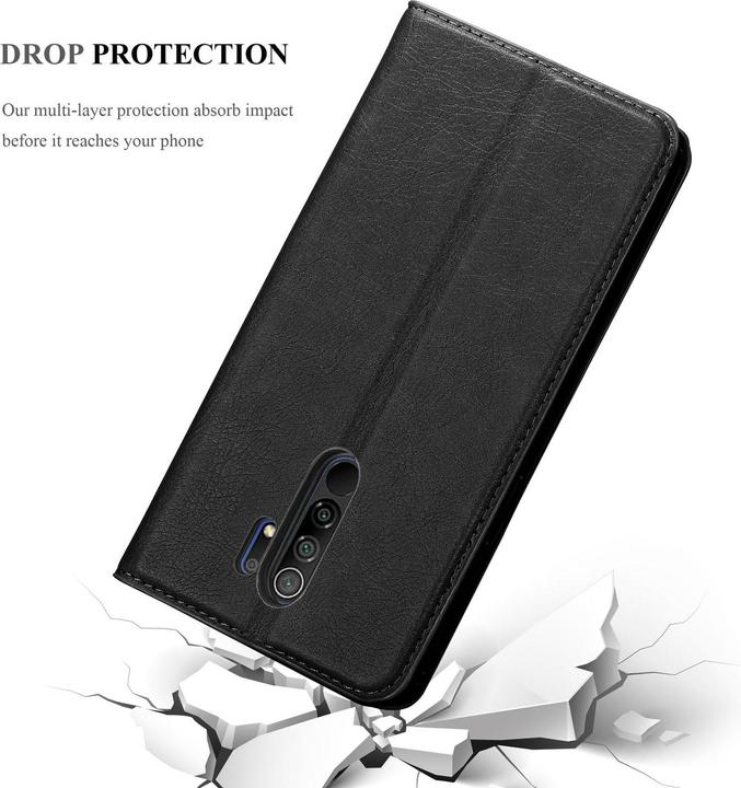 Productafbeelding Cadorabo Boek Onzichtbare Magneethoes (Xiaomi Redmi 9)