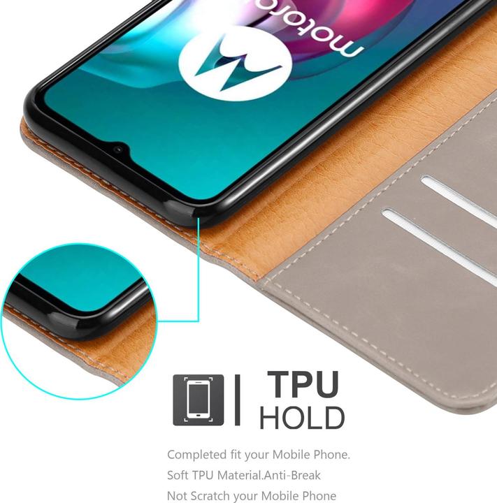 Produktbild Cadorabo Luxury Book Hülle (Motorola Moto G10, Motorola Moto G30)