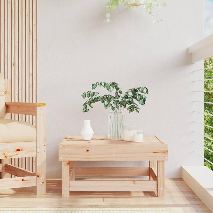 Image du produit VidaXL Tabouret de jardin en pin massif,Matériau : pin massif