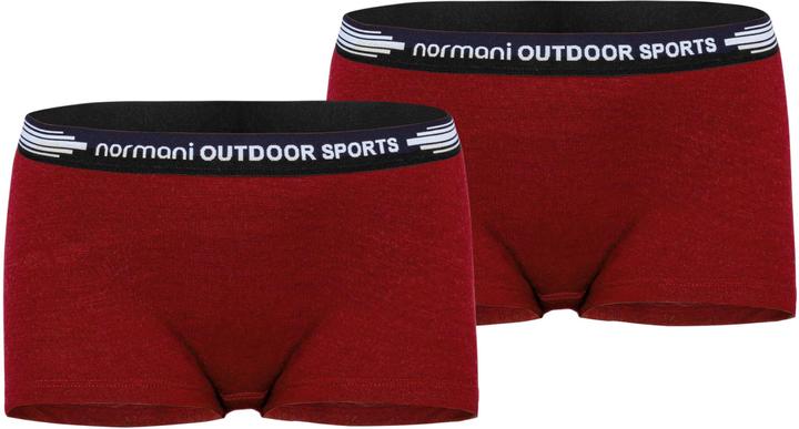 Image du produit Normani Lot de 2 boxers femme en mérinos "Morwell" - 9587 (XXL, Une unité par pack)