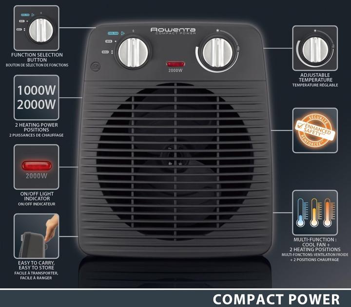 Produktbild Rowenta SO2210 Heizlüfter (2000 W)