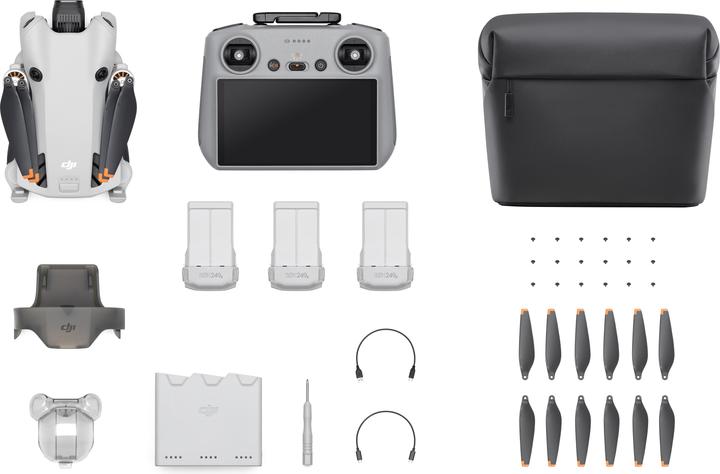 Produktbild DJI Mini 4 Pro Fly More Combo (34 min, 249 g, 48 Mpx)