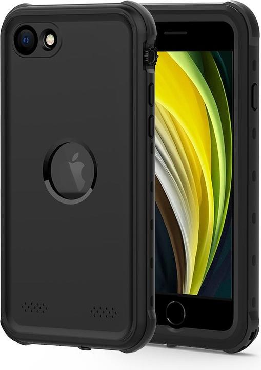 Redpepper iPhone SE / 8 / 7 Wasserdichte Schutzhülle Schwarz (Apple iPhone SE (2nd Gen), Apple iPhone SE (3rd Gen), Apple iPhone 8, Apple iPhone 7)