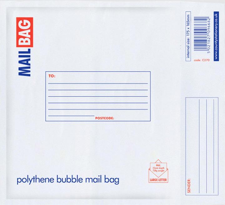 Actual product image Universal Textiles Shipping Bag With Bubble Wrap 10Pack (10 x)