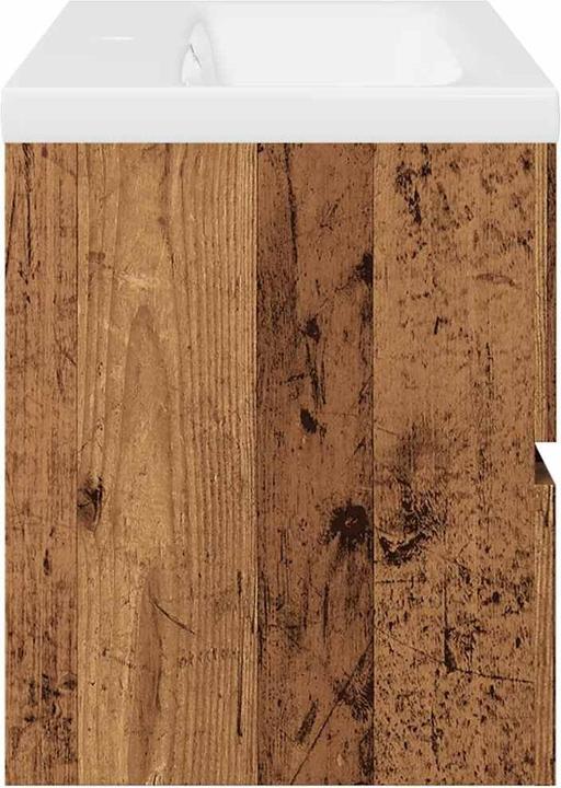 Produktbild VidaXL Waschbeckenunterschrank Wand Unterschrank Badschrank mit Einbaubecken