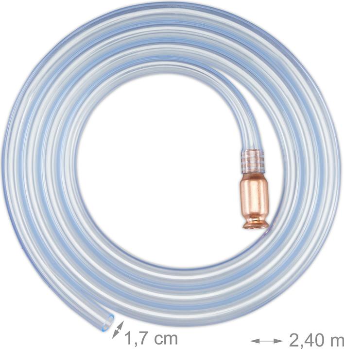 Immagine prodotto Relaxdays Tubo flessibile a scuotimento (0.25 m, 13 mm)