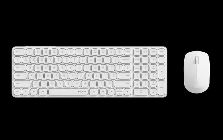 Actual product image Rapoo 9310M Multi-mode desk set white (DE, Wireless)