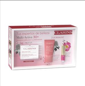 Immagine prodotto Clarins Multi-Active Day Cream 50ml And Multi-Active Night Cream 15ml With Lip Care 1.4ml (Latte corpo, 52 ml)