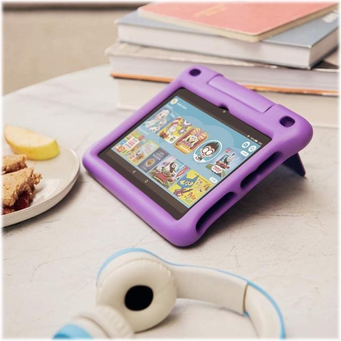 Produktbild Amazon Fire HD 8 Kids (2022) inkl. Hülle (8", 32 GB, Purple)