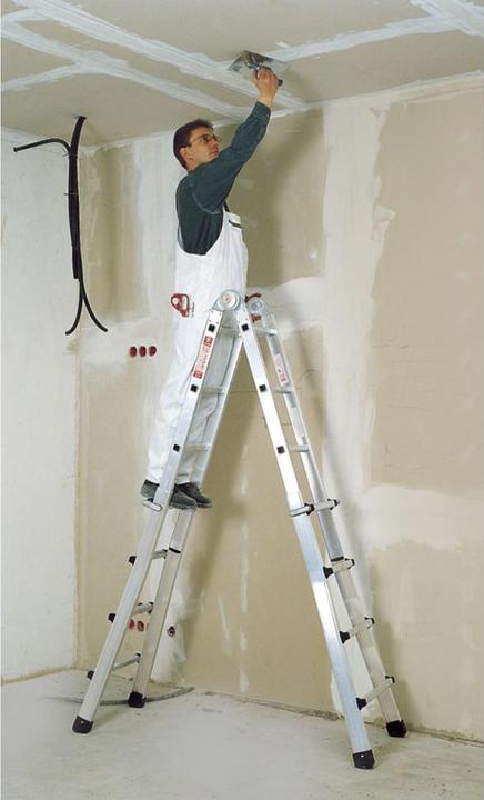 Produktbild Euroline Alu-Vario-Klappleiter (Mehrzweckleiter, 410 cm)