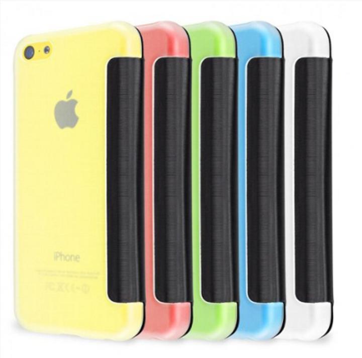 Produktbild Artwizz SmartJacket Schutzclip für iPhone 5C Schwarz/Transparent (Apple iPhone 5c)