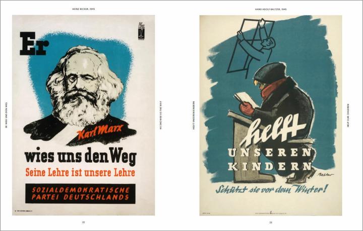 Produktbild DDR Poster. 130 Propagandabilder, Werbe- und künstlerische Plakate von den 40er- bis Ende der (Deutsch, Englisch, David Heather, 2019)