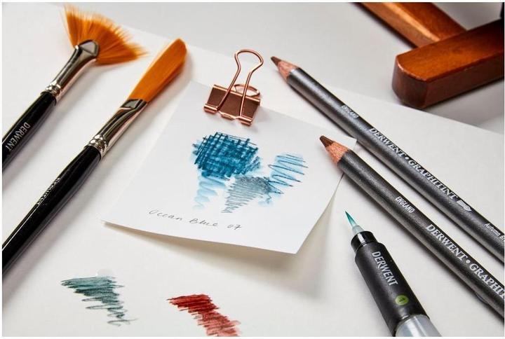 Actual product image Derwent Graphitint pencils, 24 tin