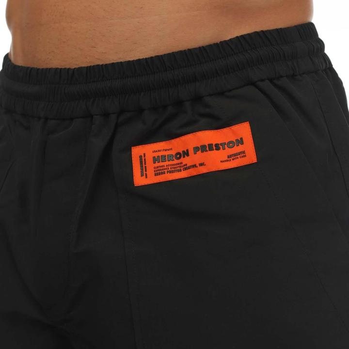 Actual product image Heron Preston Mens Ex Ray Nylon Track Shorts (S)