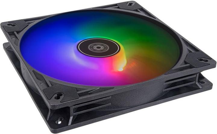 Image du produit Silverstone SST-VS140B-ARGB - Ventilateur VISTA Performance amélioré 140mm PWM ARGB, noir (140 mm, 1 x)