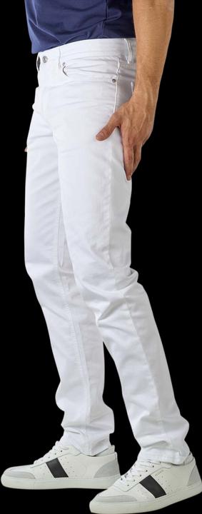 Image du produit Alberto Jeans Pipe T400 blanc (W29/L32)