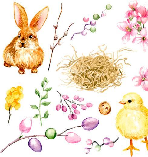 Actual product image Topp Handlettering Design Paper Pad "Happy Easter", A6 (75 pcs.)