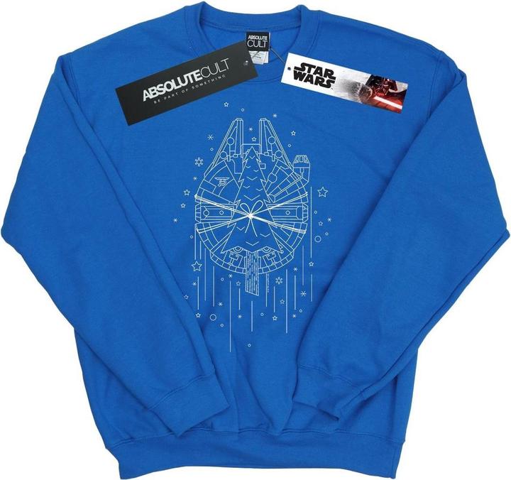 Star Wars Millennium Falcon Christmas Tree Delivery Sweatshirt Mädchen