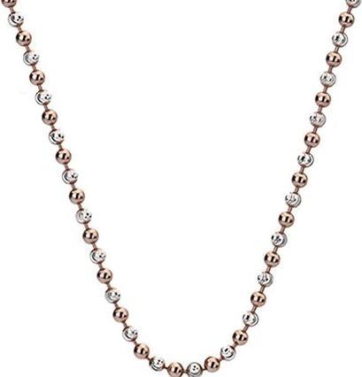 Image du produit Hot Diamonds Silver chain Emozioni Silver and Rose Gold Bead 45 CH019