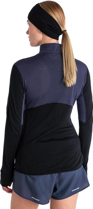 Image du produit Icebreaker Femmes Mérino 200 Realfleece Descender LS Half Zip (XL)