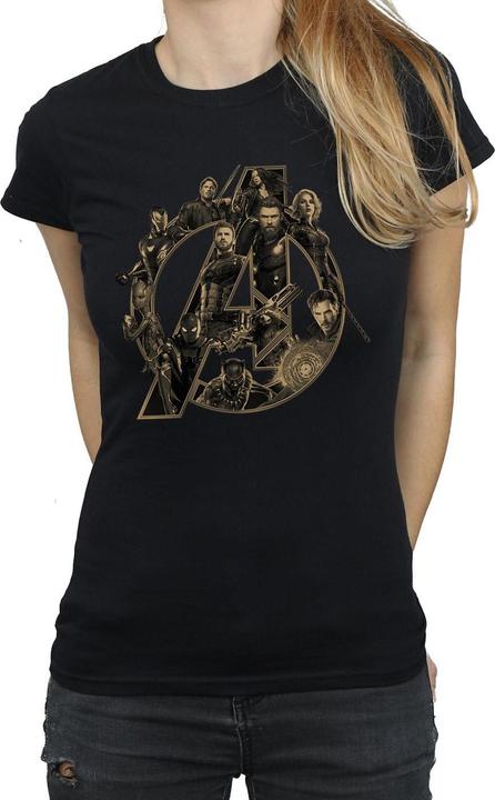 Actual product image Universal Textiles Womens/Ladies Logo Boyfriend T-Shirt (S)