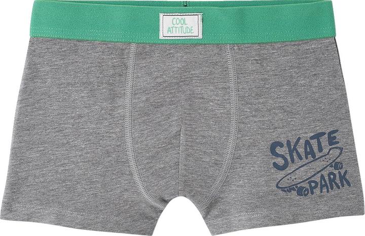 Immagine prodotto Vertbaudet Confezione da 5 boxer da ragazzo elasticizzati, skater (104, Confezione da 5 pezzi)
