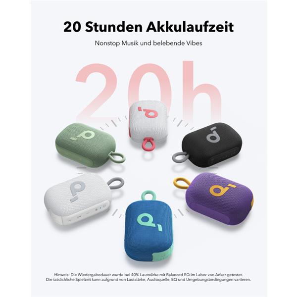 Actual product image Anker Soundcore Select 4 Go v2 red (18 h, USB power delivery)