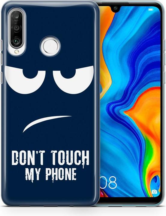 Dont Touch My Phone Blue