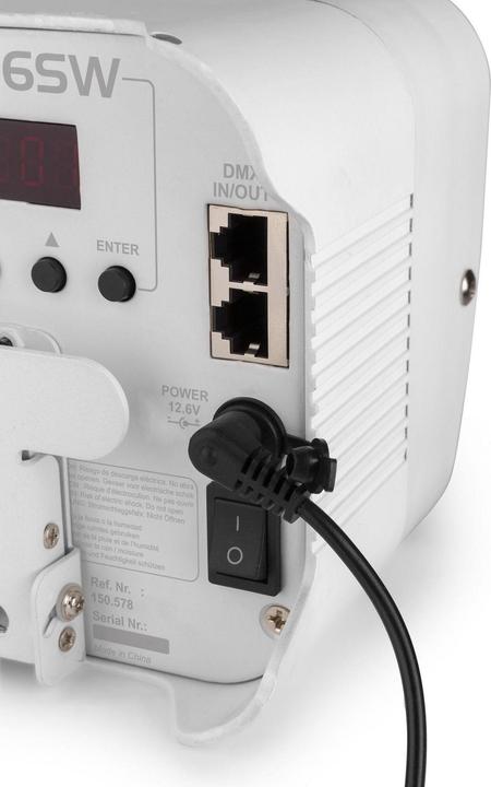 Produktbild BeamZ Bodenstrahler BBP96SW Uplight Par Weiss (LED)