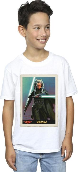 Actual product image Star Wars Boys The Mandalorian Ahsoka T-Shirt (140, 146)