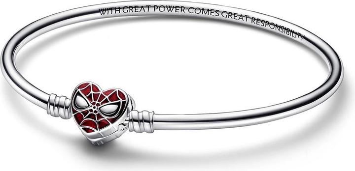 Actual product image Pandora Bangle Spider-Man (19 cm, Enamel)