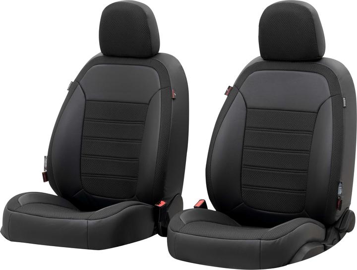 Actual product image Walser Seat cover for Audi A6 Avant (4G5, 4GD, C7) 05/2011-09/2018, 2 single seat covers