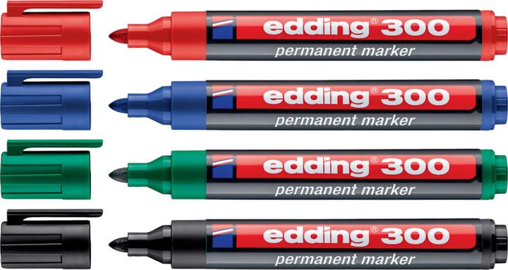 Produktbild Edding Permanent Marker 300 (Grün, 1.50 mm, 1 x)