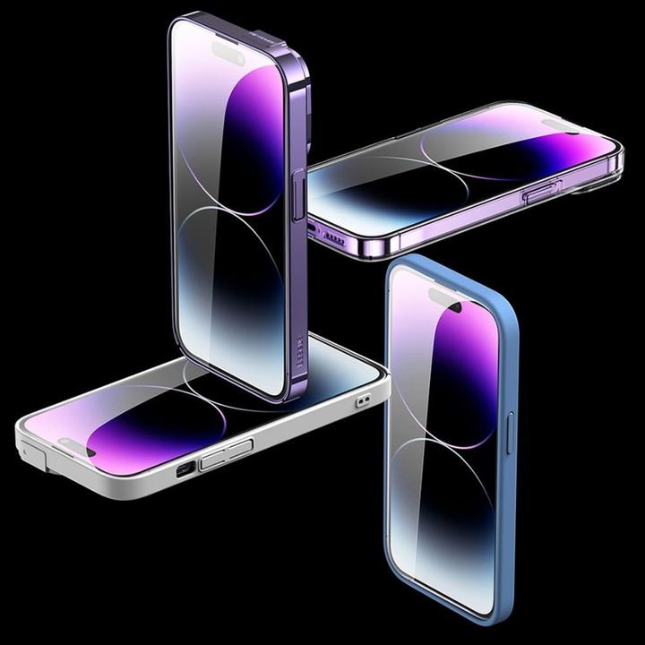 Immagine prodotto Baseus Set di 2 vetri temperati per iPhone 14 Pro a schermo intero con copertura dell'altoparlante da 0,3 (80 Pezzo/i, Apple iPhone 14 Pro)