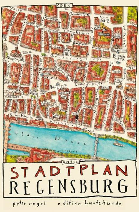 Produktbild Stadtplan Regensburg