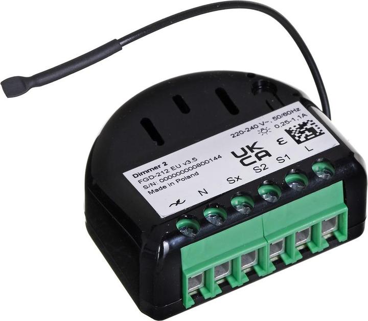 Actual product image Fibaro Universal dimmer 2 250W