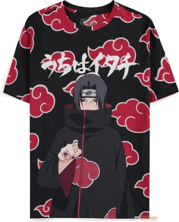 Difuzed NARUTO SHIPPUDEN - Nuage Itachi - T-shirt Homme (S) (S)